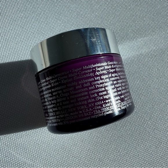 NWT Kiehl's Since 1851 Super Multi-Corrective Anti-Aging Face and Neck Cream - Picture 3 of 4